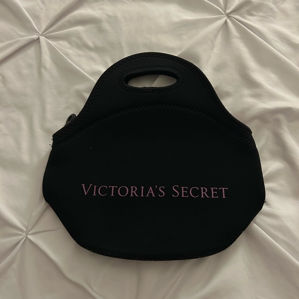 Victoria's Secret Black Cosmetic Bag